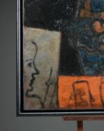 "Portre" Tablo - Dinçer Erimez (1932-2022) - Görsel 5