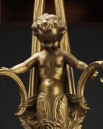 Cupid Figürlü Duvar Şamdanları - Çift - Görsel 2