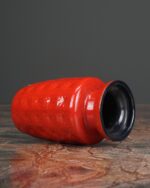 Kırmızı Seramik Vazo - Görsel 2