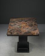 Rainforest Brown Mermer Tablalı Büyük Masa - Görsel 8
