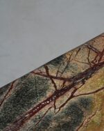 Rainforest Brown Mermer Tablalı Büyük Masa - Görsel 7