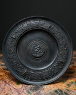 Döküm Bronz Antika "Tazza" - 1876 - Görsel 5