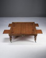 Fransız Directoire Stilinde Kakma Maun Orta Sehpa, 1970’ler - Görsel 4