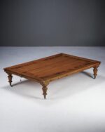 Fransız Directoire Stilinde Kakma Maun Orta Sehpa, 1970’ler - Görsel 2