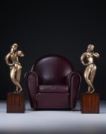 Theodore Alexander Contrapposto Bronz Kadın Heykelleri - Görsel 2