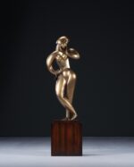 Theodore Alexander Contrapposto Bronz Kadın Heykelleri - Görsel 3