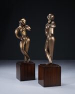 Theodore Alexander Contrapposto Bronz Kadın Heykelleri - Görsel 7