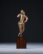 Theodore Alexander Contrapposto Bronz Kadın Heykelleri - Görsel 5