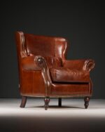 Wingback Chair & Ottoman - Görsel 9
