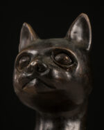 Bronz Bastet Heykelleri - Çift - Görsel 5