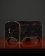 Maitland Smith Tessellated Horn Box - Görsel 6